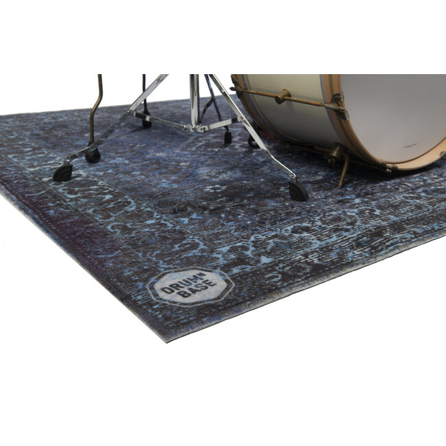DRUMnBase DRUMnBASE VPCLB-BLU Vintage Persian Club Blue drummat 163 x 142 cm