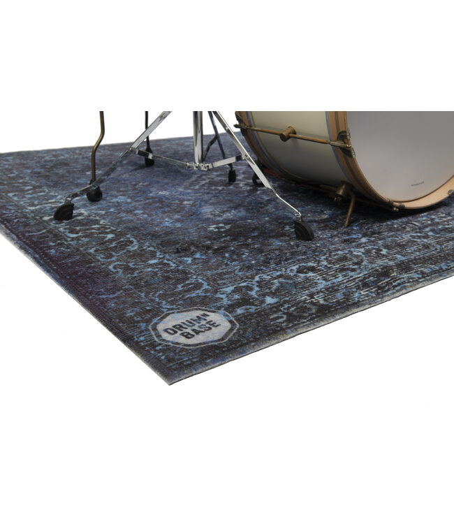 DRUMnBase DRUMnBASE VPCLB-BLU Vintage Persian Club Blue drummat 163 x 142 cm