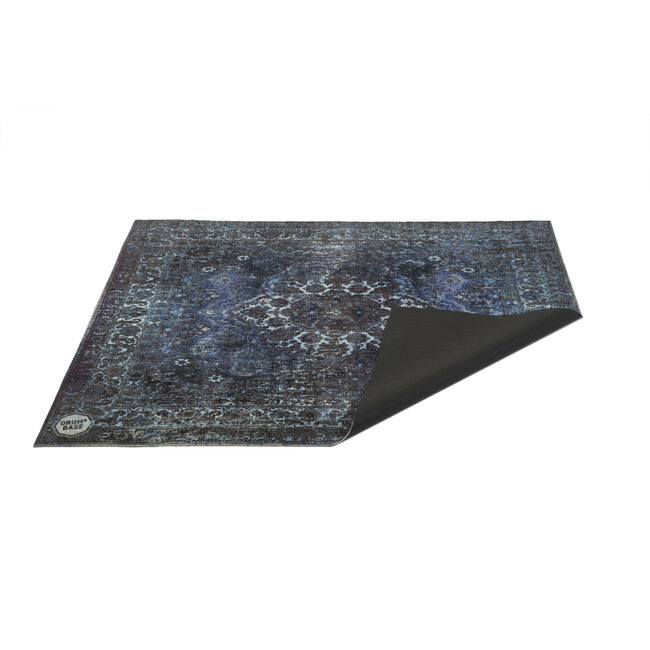 DRUMnBase DRUMnBASE VPCLB-BLU Vintage Persian Club Blue drummat 163 x 142 cm