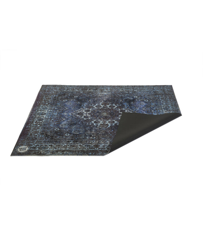 DRUMnBase DRUMnBASE VPCLB-BLU Vintage Persian Club Blue drummat 163 x 142 cm