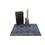 DRUMnBase DRUMnBASE VPCLB-BLU Vintage Persian Club Blue drummat 163 x 142 cm