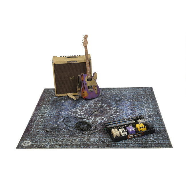 DRUMnBase DRUMnBASE VPCLB-BLU Vintage Persian Club Blue drummat 163 x 142 cm