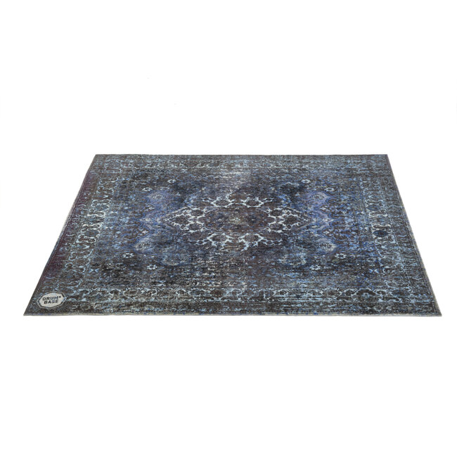 DRUMnBase DRUMnBASE VPCLB-BLU Vintage Persian Club Blue drummat 163 x 142 cm