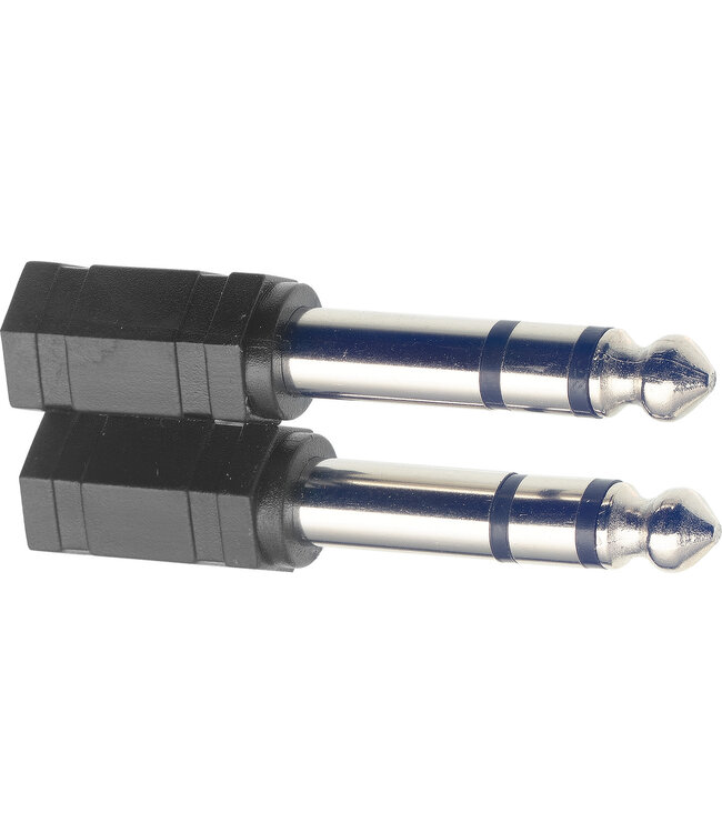 Stagg Adapter mstJ F-stJ koptelefoon adapter mini stereo Jack Female - Jack Male AC-PMSJFSH