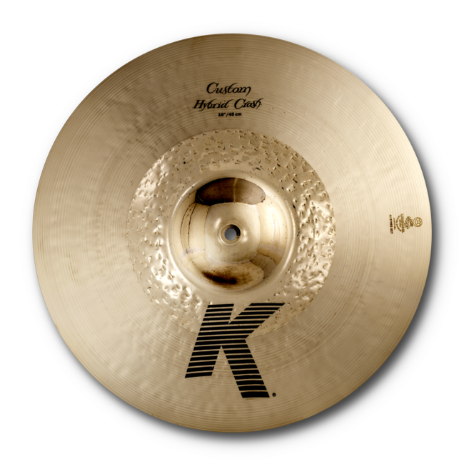 Zildjian Crash, K Custom, 18”, Hybrid Crash, traditional/brilliant ZIK1218