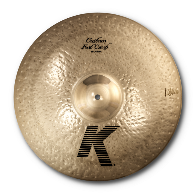 Zildjian Crash, K Custom, 18, Fast Crash, brilliant K0984