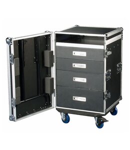 DAP D7383B Drawercase 12HE + Work Surface Ladecase 12 U + werkblad