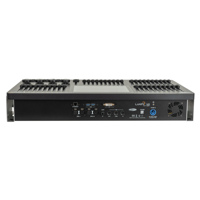 Showtec LAMPY 40 1U 1 Universe DMX controller met 40 faders 50742