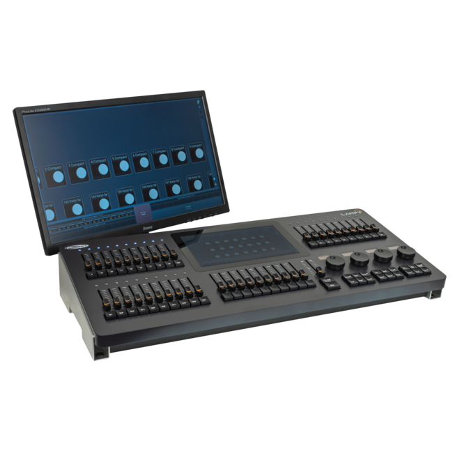 Showtec LAMPY 40 1U 1 Universe DMX controller met 40 faders 50742