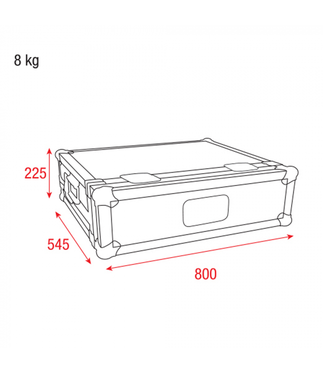 Showtec Case for LAMPY 40