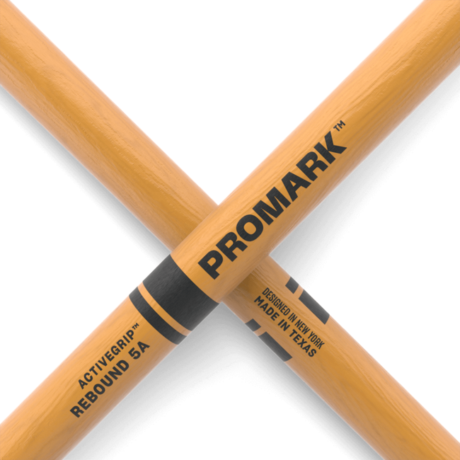 Daddario R5AAGC REBOUND 5A ActiveGrip Clear Hickory