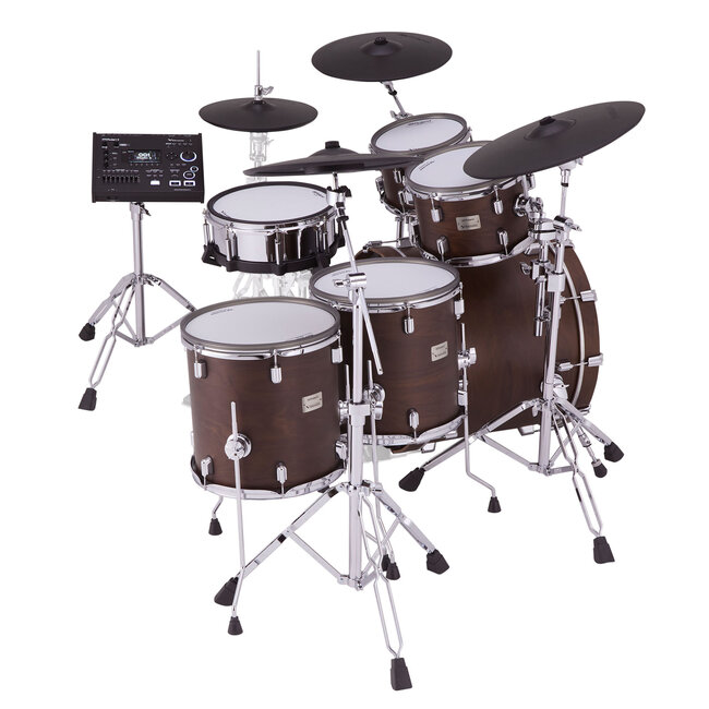 Roland VAD716-SW VAD V-DRUM ACOUSTIC DESIGN DRUM KIT SATIN WALNUT