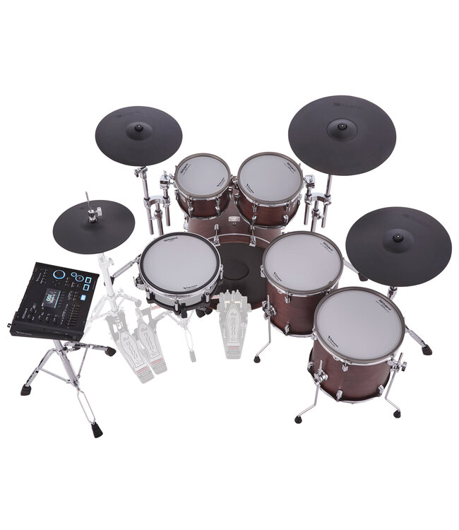 Roland VAD716-SW VAD V-DRUM ACOUSTIC DESIGN DRUM KIT SATIN WALNUT