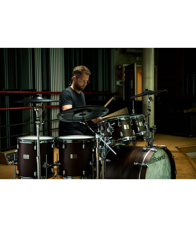 Roland VAD716-SW VAD V-DRUM ACOUSTIC DESIGN DRUM KIT SATIN WALNUT