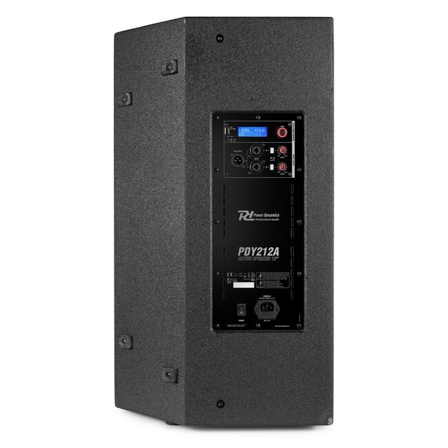 PD Power Dynamics PDY212A Active Speaker 12” 700W DSP/BT winkel demo