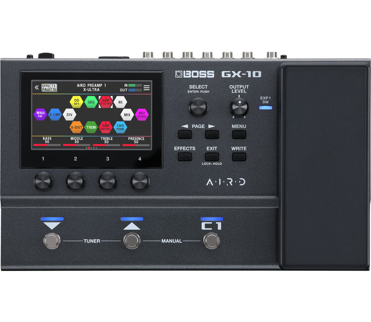 BOSS GX-10 Guitar Effects Processor | Colorful Tones, Portable