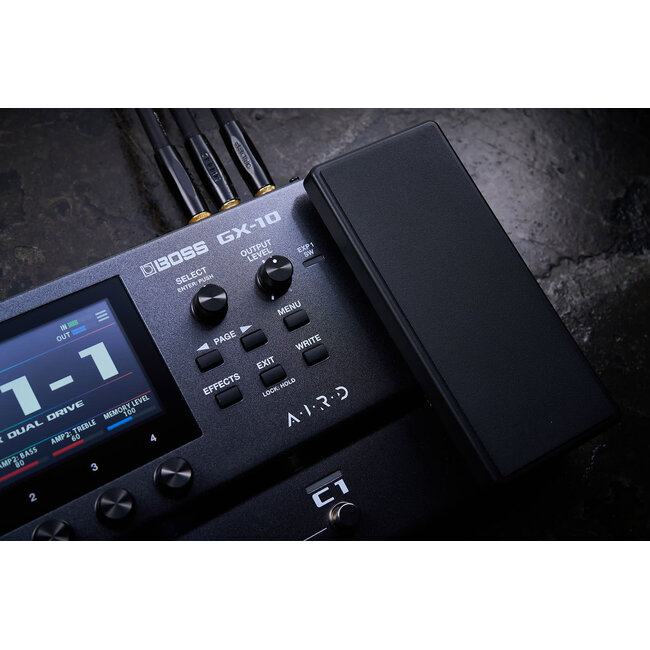 Boss BOSS GX-10 Guitar Effects Processor | Colorful Tones, Portable Design