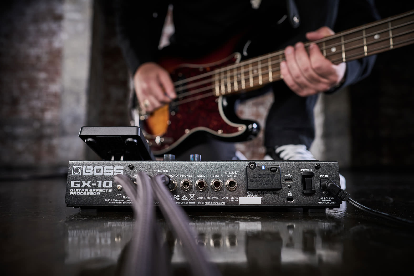 BOSS GX-10 Guitar Effects Processor | Colorful Tones, Portable