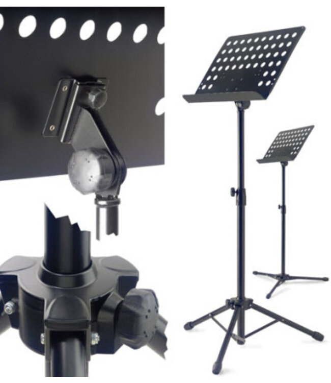 Stagg MUSQ55 Lessenaar gaatjes blad