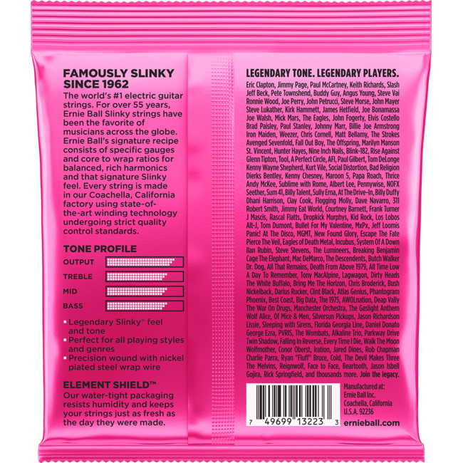 Ernie Ball CEB 3223 Packs met 3 sets - Super slinky 09 11 16 24 32 42