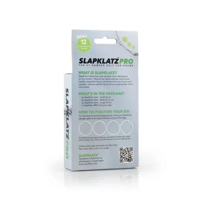 Slapklatz Slapklatz PRO Alien Green - SLAP PRO-AG - NEW 12x GELS! new
