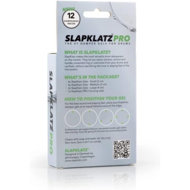 Slapklatz Slapklatz PRO Clear - SLAP PRO-CL - NEW 12 GELS!