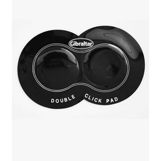 GIBRALTAR Gibraltar double bassdrum click pad patch SC-GDCP  black