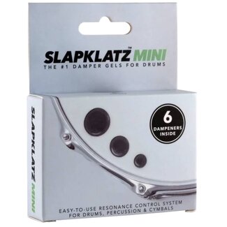 Slapklatz Slapklatz SLAP MI-BK MINI BLACK - 6 gels, 3 sizes - SLAP MI-BL