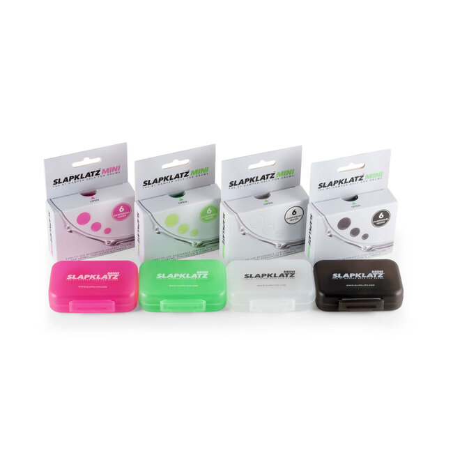 Slapklatz Slapklatz SLAP MI-BK MINI BLACK - 6 gels, 3 sizes - SLAP MI-BL