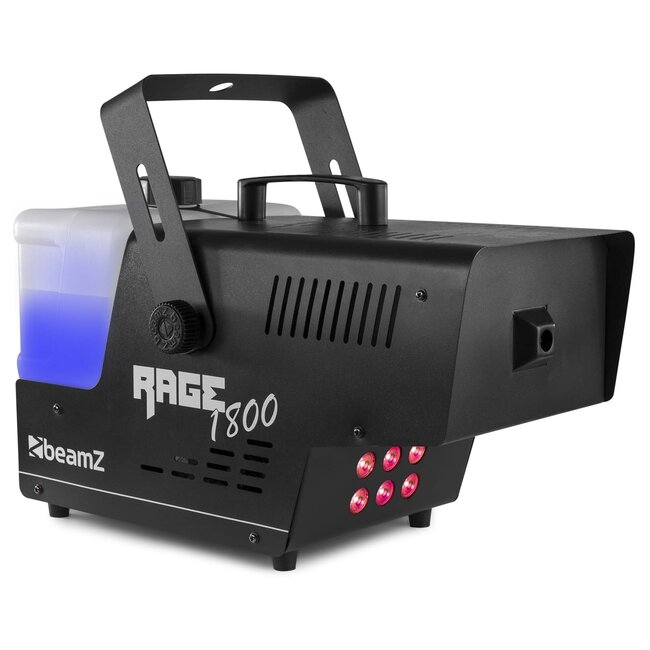 BeamZ Rage 1800LED Smoke Machine with Timer Controller SKU: 160.718 | EAN: