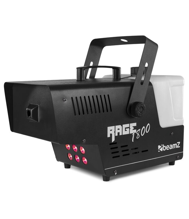 BeamZ Rage 1800LED Smoke Machine with Timer Controller SKU: 160.718 | EAN: