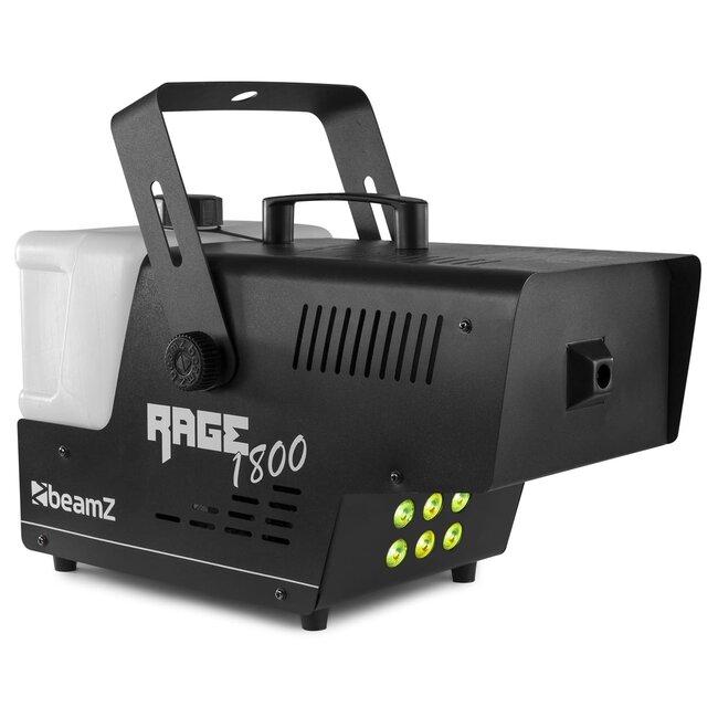 BeamZ Rage 1800LED Smoke Machine with Timer Controller SKU: 160.718 | EAN:
