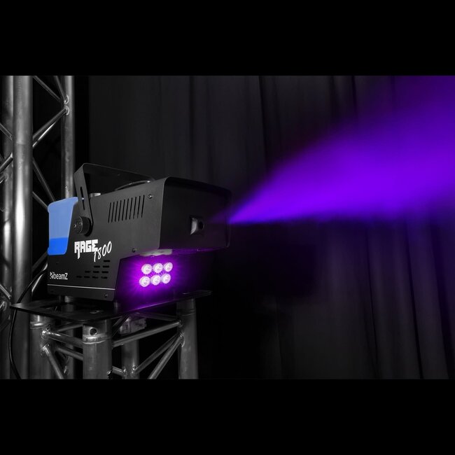 BeamZ Rage 1800LED Smoke Machine with Timer Controller SKU: 160.718 | EAN: