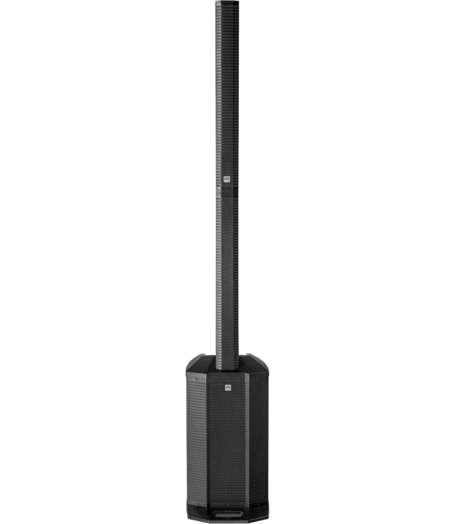 HK Audio SHL POLAR12  double, stereo  2x set Sub 12 inch  + satelite speaker set mono bluetooth versterkte kit met covers