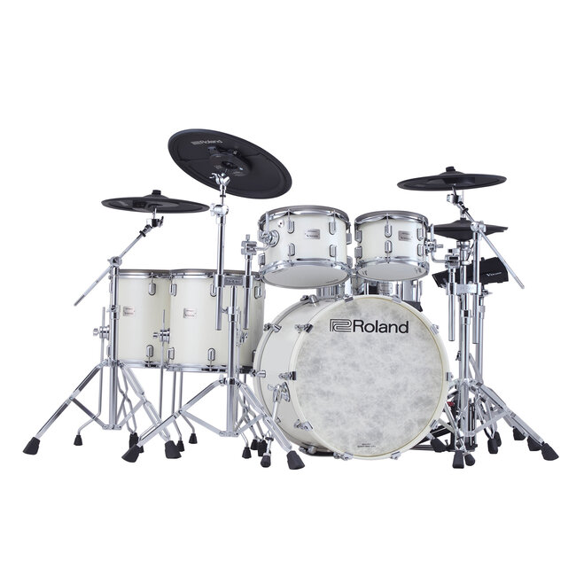 Roland VAD716-PW VAD V-DRUM ACOUSTIC DESIGN DRUM KIT PEARL WHITE