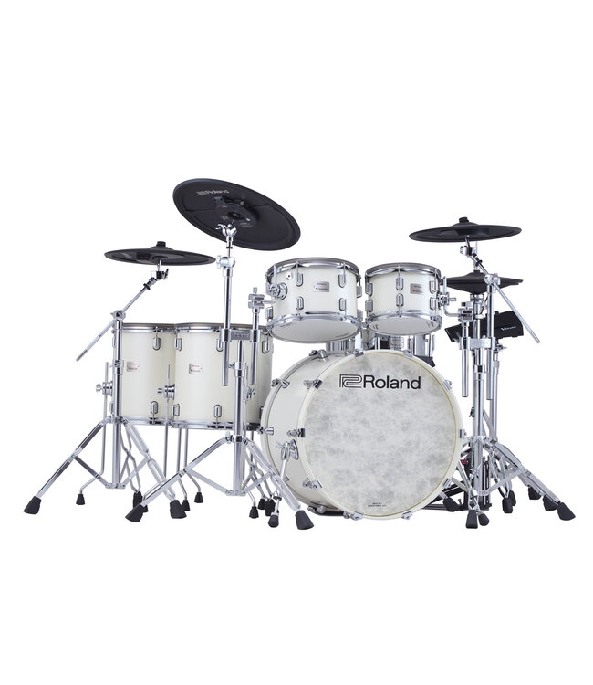 Roland VAD716-PW VAD V-DRUM ACOUSTIC DESIGN DRUM KIT PEARL WHITE