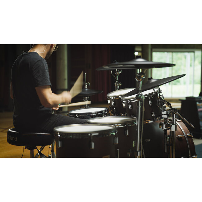 Roland VAD716-PW VAD V-DRUM ACOUSTIC DESIGN DRUM KIT PEARL WHITE