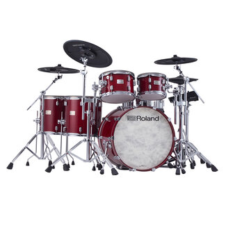 Roland VAD716-GC VAD V-DRUM ACOUSTIC DESIGN DRUM KIT GLOSS CRIMSON