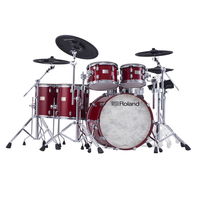 Roland VAD716-GC VAD V-DRUM ACOUSTIC DESIGN DRUM KIT GLOSS CRIMSON