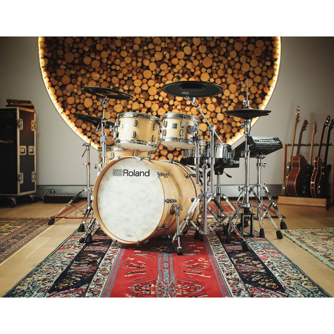 Roland VAD716-GN VAD V-DRUM ACOUSTIC DESIGN DRUM KIT GLOSS NATURAL