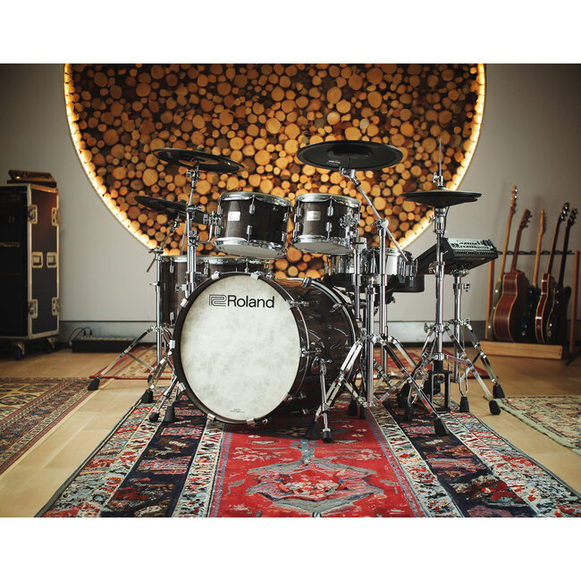 Roland VAD716-GE VAD V-DRUM ACOUSTIC DESIGN DRUM KIT GLOSS EBONY