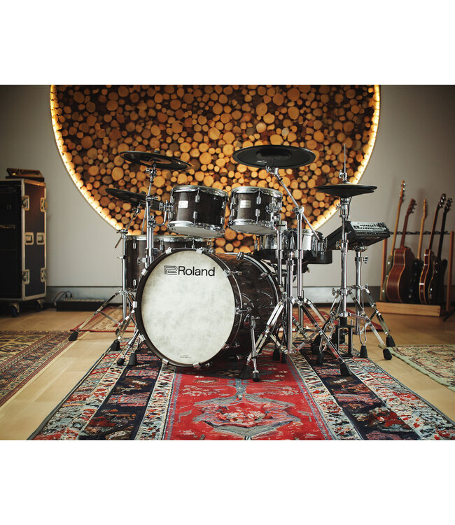 Roland VAD716-GE VAD V-DRUM ACOUSTIC DESIGN DRUM KIT GLOSS EBONY