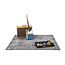 DRUMnBase DNB-VPCLB-GRY persian drummat  VINTAGE PERSIAN CLUB SERIES GRAY 163x142cm