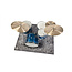 DRUMnBase DNB-VPCLB-GRY persian drummat  VINTAGE PERSIAN CLUB SERIES GRAY 163x142cm