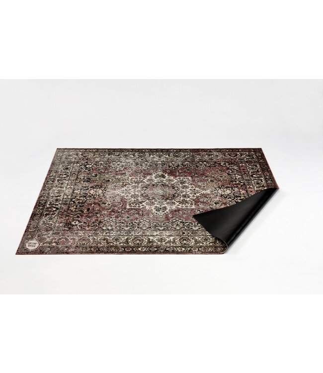 DRUMnBase DNB-VPCLB-CLW PERSIAN DRUMMAT CLUB 163x142CM CLASSIC WORN VINTAGE PERSIAN CLUB SERIES