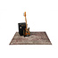 DRUMnBase DNB-VPCLB-CLW PERSIAN DRUMMAT CLUB 163x142CM CLASSIC WORN VINTAGE PERSIAN CLUB SERIES