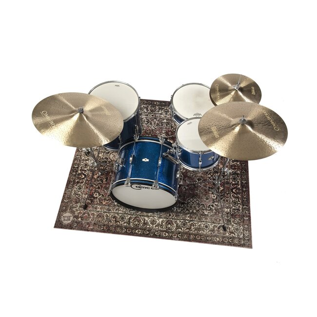 DRUMnBase DNB-VPCLB-CLW PERSIAN DRUMMAT CLUB 163x142CM CLASSIC WORN VINTAGE PERSIAN CLUB SERIES