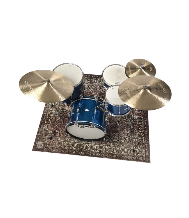 DRUMnBase DNB-VPCLB-CLW PERSIAN DRUMMAT CLUB 163x142CM CLASSIC WORN VINTAGE PERSIAN CLUB SERIES