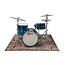 DRUMnBase DNB-VPCLB-CLW PERSIAN DRUMMAT CLUB 163x142CM CLASSIC WORN VINTAGE PERSIAN CLUB SERIES