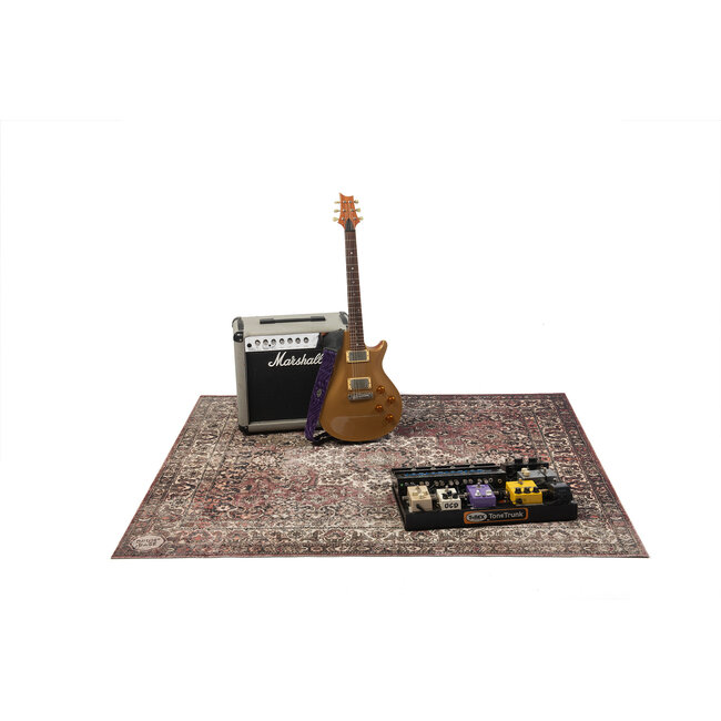 DRUMnBase DNB-VPCLB-CLW PERSIAN DRUMMAT CLUB 163x142CM CLASSIC WORN VINTAGE PERSIAN CLUB SERIES